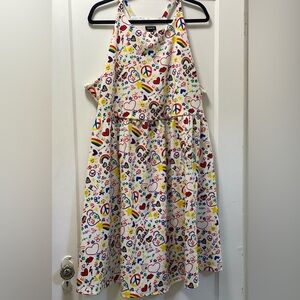 Torrid Rainbow Graphic pride equality Dress